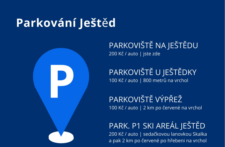 Parkování Ještěd